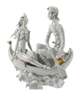Meissen Wandplastik "Kahnfahrt"