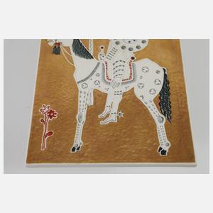 Meissen Reliefplatte "Don Quichotte"