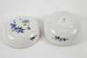 Meissen Konvolut "Blaue Orchidee mit Goldsonne"