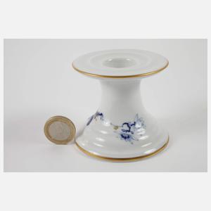 Meissen Konvolut "Blaue Orchidee mit Goldsonne"
