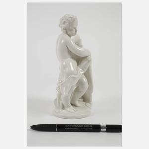 Nymphenburg "Putto mit bayerischem Wappen"