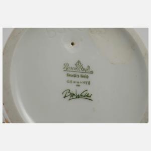 Rosenthal figürlicher Leuchter und zwei Kännchen