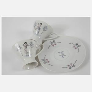 Rosenthal Tête-à-Tête "Liebende & Engelchen"
