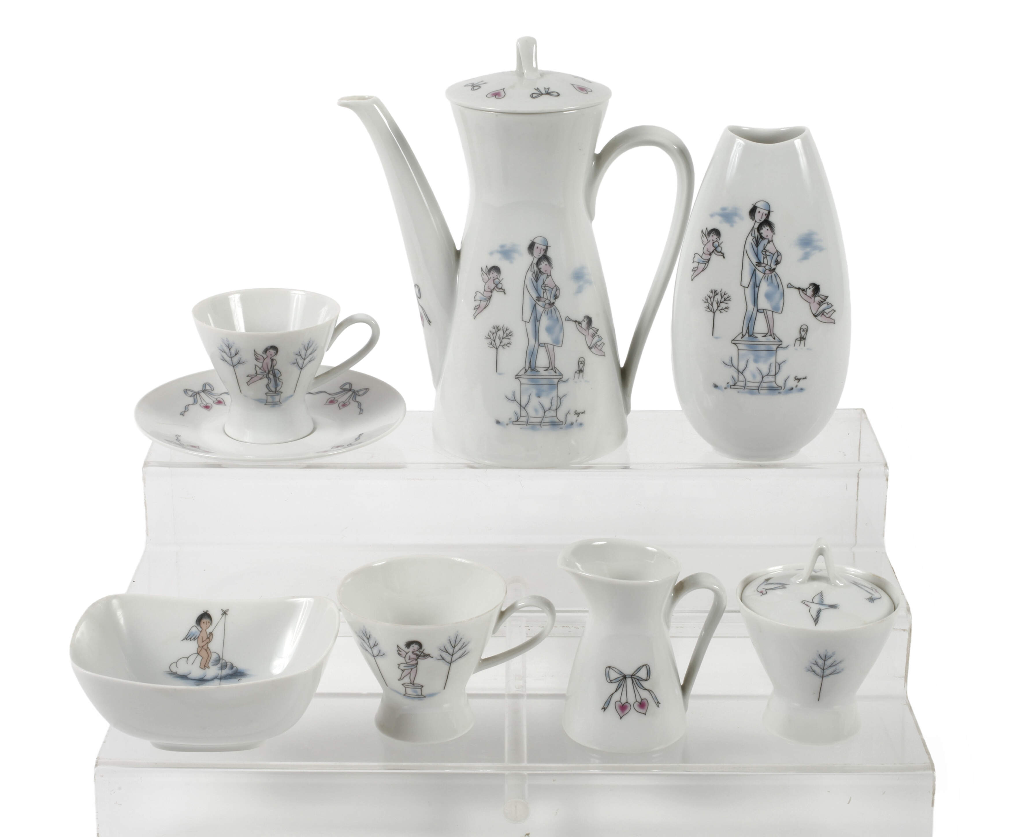 Rosenthal Tête-à-Tête "Liebende & Engelchen"