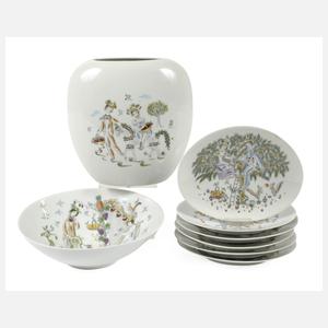 Rosenthal Früchteset "Die Liebenden"
