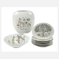 Rosenthal Früchteset "Die Liebenden"111