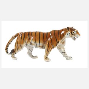 Karl Ens Volkstedt schreitender Tiger