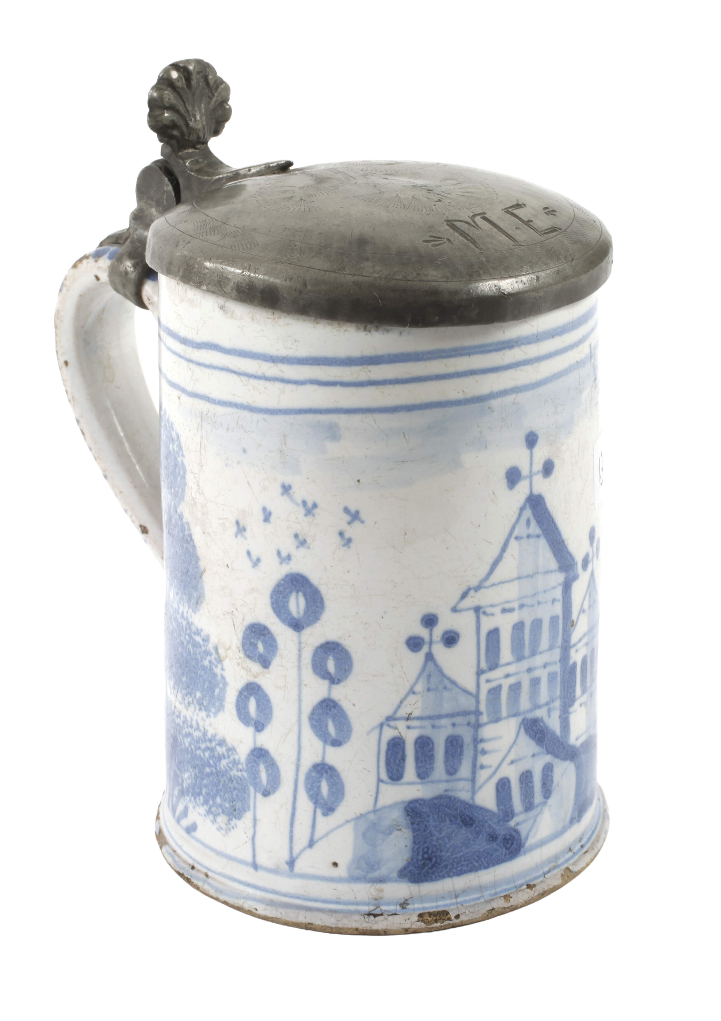 Früher Bayreuther Damen Bierkrug