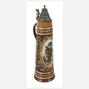 Villeroy & Boch übergroßer Bierkrug Historismus