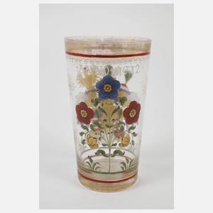 Fritz Heckert Becherglas "Com de Stolberg"