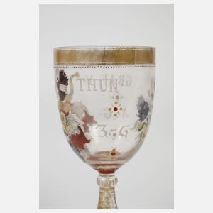 Fritz Heckert Weinglas Graf von Thun