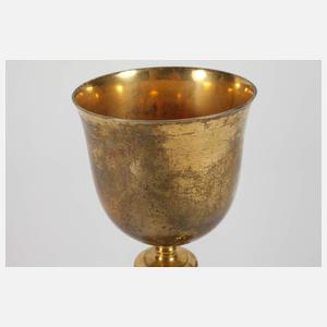 Barocker Messkelch mit Silberkuppa