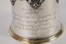 Feiner Silber-Deckelpokal 1852