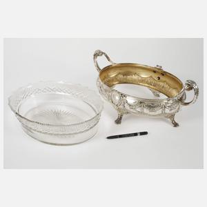 Silber Jardiniere Historismus