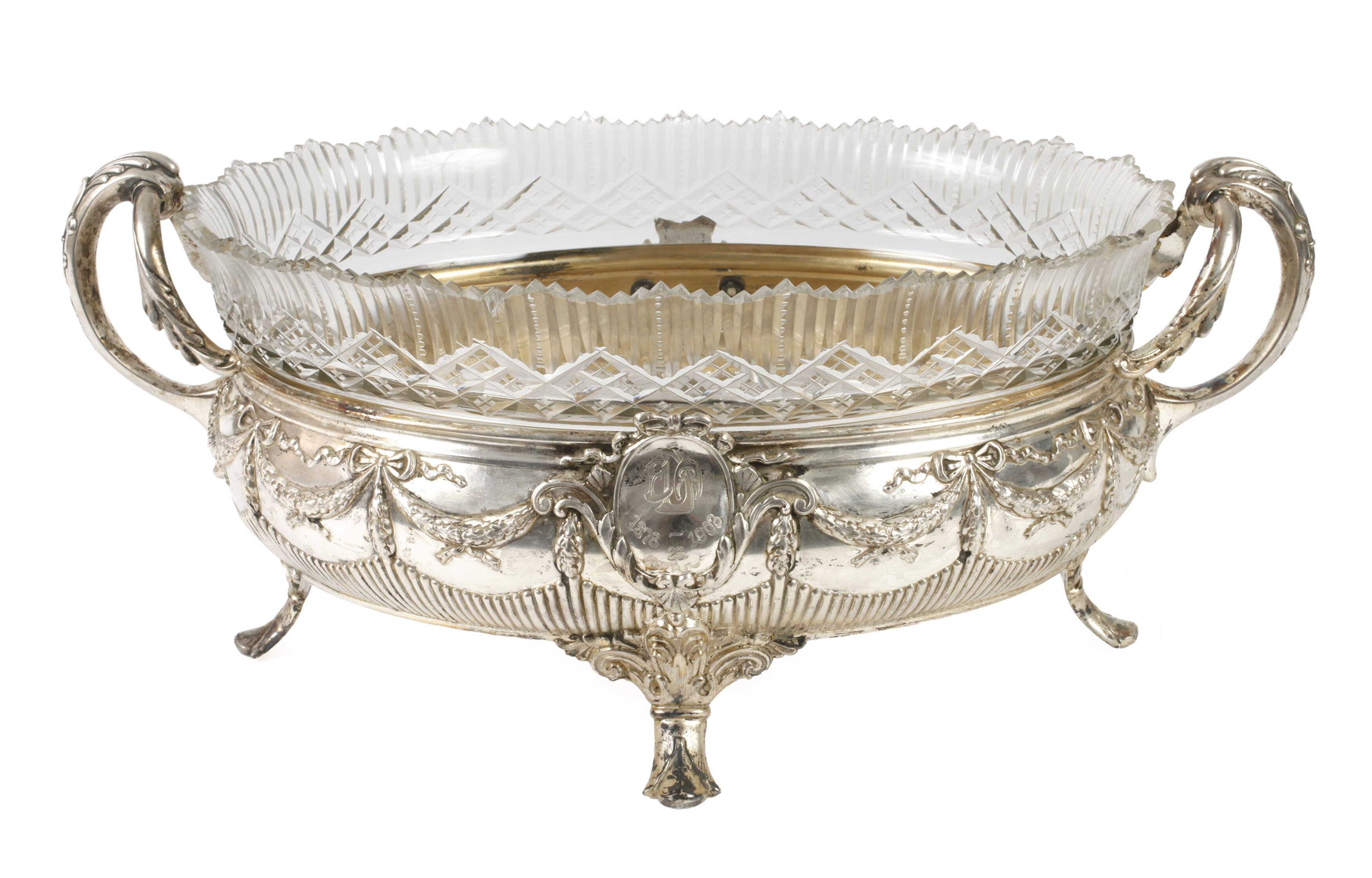 Silber Jardiniere Historismus