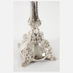 Silber großer Tafelleuchter