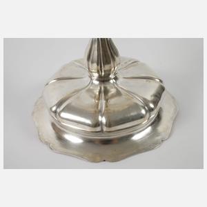 Silbertazza aus Adelsbesitz