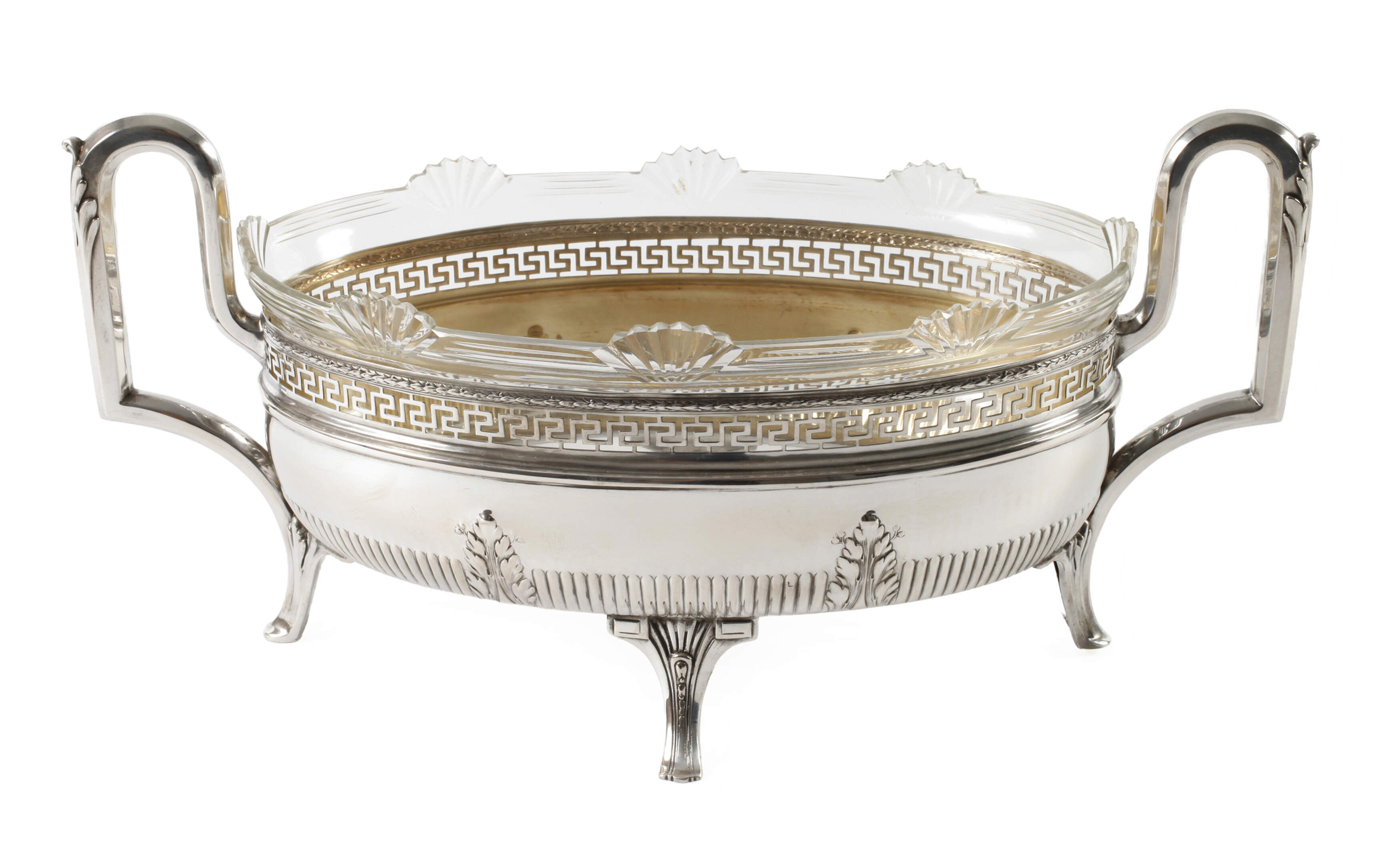 Silber Jardiniere Jugendstil