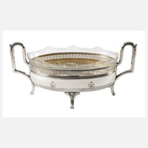 Silber Jardiniere Jugendstil