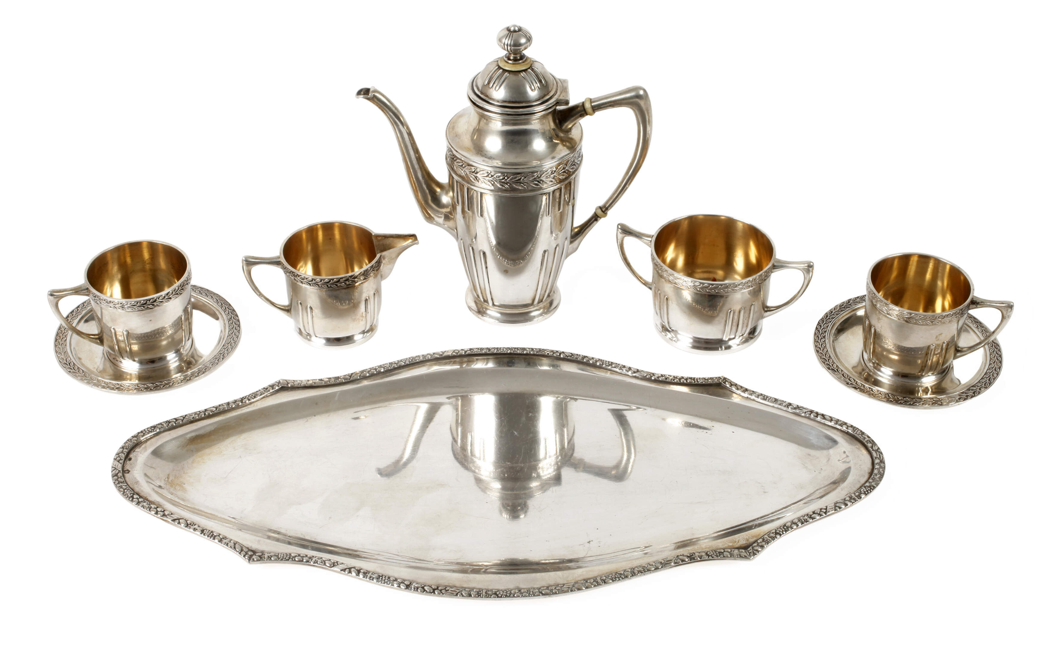 Silber Mokkakernstück Wien