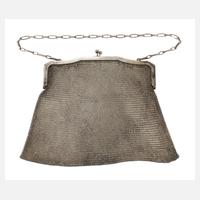 Silberne Abendtasche111