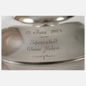 Bowle mit Silbermontur