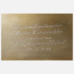 Zigarettenetui Silber