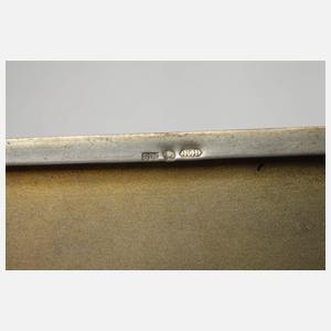 Zigarettenetui Silber
