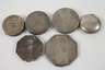 Sammlung Puderdosen Silber