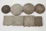 Sammlung Puderdosen Silber