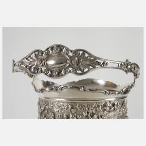 Silber Stand-Sektkühler Historismus