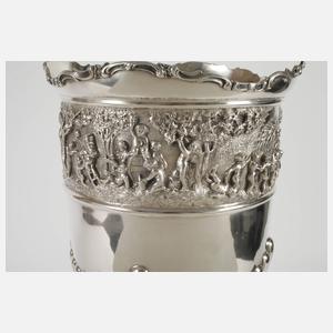 Silber Stand-Sektkühler Historismus