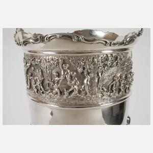 Silber Stand-Sektkühler Historismus