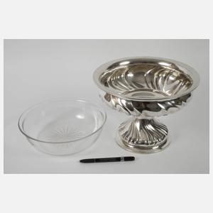 Silber großer Tafelaufsatz