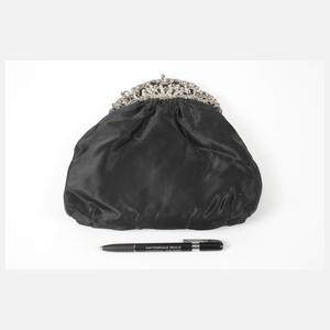 Handtasche mit Silbermontur