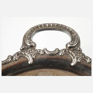 Großes Silbertablett Historismus