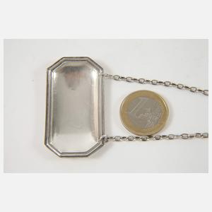 Silber Karaffen-/Dekanter-Label