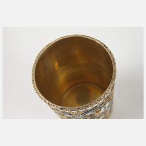 Vermeil Schnapsbecher Russland