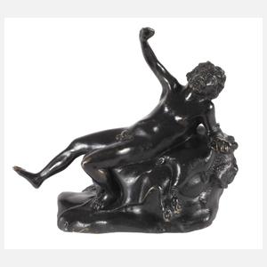 Antikenrezeption trunkener Satyr
