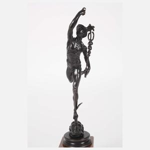 nach Giambologna, kleiner fliegender Merkur