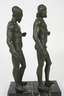Antikenrezeption Paar Kriegerfiguren von Riace