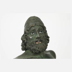 Antikenrezeption Paar Kriegerfiguren von Riace