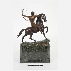 Hans Keck, reitender Bogenschütze