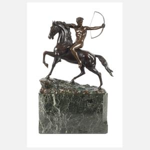 Hans Keck, reitender Bogenschütze