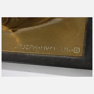 Joseph Humplik, Schreitende mit Panther