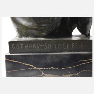Gotthard Sonnenfeld, Flöte spielender Faun