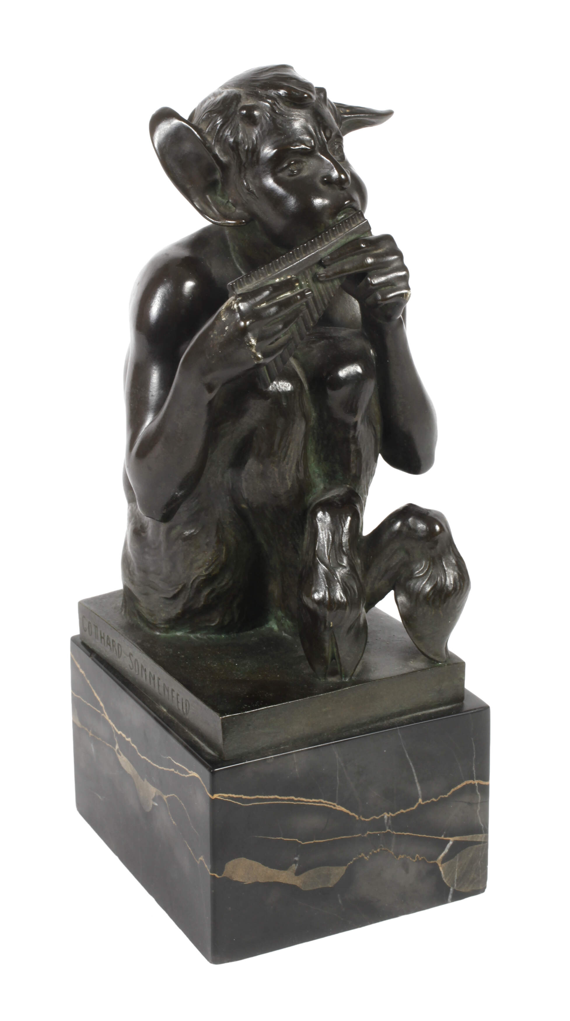 Gotthard Sonnenfeld, Flöte spielender Faun