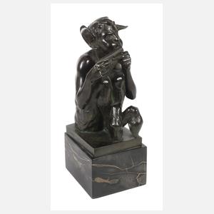 Gotthard Sonnenfeld, Flöte spielender Faun