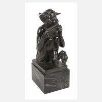 Gotthard Sonnenfeld, Flöte spielender Faun111