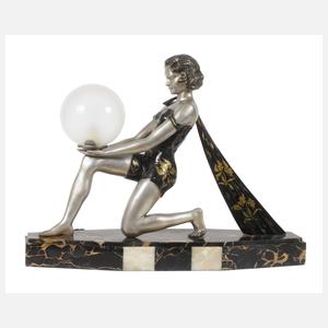 Georg Maxim, Tischlampe Art déco